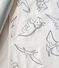 Load image into Gallery viewer, Brolly Sheet with Wings - Single Bed Size - Dinosaur