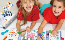 Load image into Gallery viewer, Haku Yoka My First Colouring Kit - Dino Friends