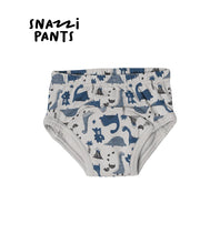 Load image into Gallery viewer, Snazzipants Organic Cotton Daytime Training Pants - Dino Dash