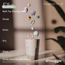 Load image into Gallery viewer, Shnuggle Ellie Bath Toy Drying Caddy - Choose your colour