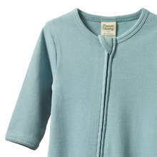 Load image into Gallery viewer, Nature Baby Dreamland Suit Cotton Rib - Powder Blue