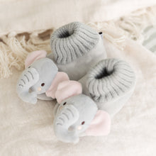 Load image into Gallery viewer, SnuggUps Non-Slip Slippers For Toddlers - Elephant