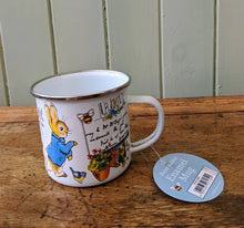 Load image into Gallery viewer, Peter Rabbit Enamel Mug - Peter Rabbit Design