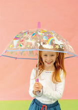 Load image into Gallery viewer, Floss & Rock Colour Changing Transparent Umbrella - Fantasy
