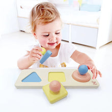Load image into Gallery viewer, Hape Montessori Mirror Shape Puzzle