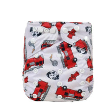 Load image into Gallery viewer, Bear & Moo Reusable OSFM Cloth Nappy - Fire Marshall