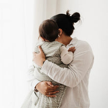 Load image into Gallery viewer, Woolbabe x Bo & Ko Collab Duvet Weight Front Zip Sleeping Bag - Flax Ngaru 2-4 yrs