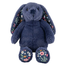 Load image into Gallery viewer, Lily & George Flopsy Bunny Soft Toy - Floral Sapphire
