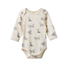 Load image into Gallery viewer, Nature Baby Long Sleeve Bodysuit - Foxy 0-3 mths
