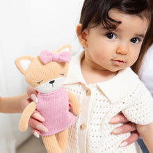 Load image into Gallery viewer, Living Textiles Knitted Animal Soft Toy - Frankie the Fox