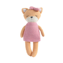 Load image into Gallery viewer, Living Textiles Knitted Animal Soft Toy - Frankie the Fox