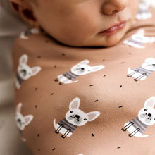 Load image into Gallery viewer, Mod & Tod Stretchy Swaddle - Little Frenchie