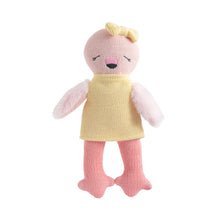 Load image into Gallery viewer, Living Textiles Knitted Animal Soft Toy - Freya the Flamingo