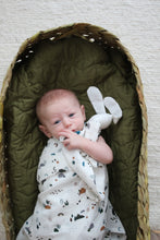 Load image into Gallery viewer, Burrow & Be Muslin Bunny Comforter - Garden Treasures