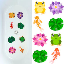 Load image into Gallery viewer, Zazi Slip-Safe Bath Spots - Garden Pond