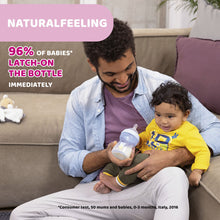 Load image into Gallery viewer, Chicco Natural Feeling 150ml Slow Flow 0m+ Glass Bottle