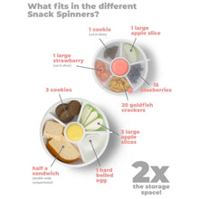 Load image into Gallery viewer, GoBe Large Snack Spinner - Macaron Blue