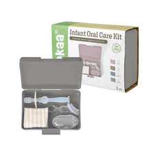 Load image into Gallery viewer, Haakaa Infant Oral Care Kit - Suva Grey