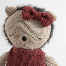 Load image into Gallery viewer, Living Textiles Knitted Animal Soft Toy - Helen the Hedgehog