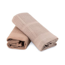 Load image into Gallery viewer, Little Bamboo Cellular Blanket 2 pack - Iced Coffee
