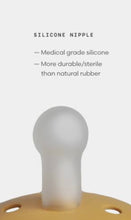 Load image into Gallery viewer, Frigg Silicone Moon Phase Pacifier 2 pack - Blush Night (GLOW IN THE DARK)