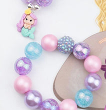 Load image into Gallery viewer, Bubblegum Bella Little Mermaid Bracelet
