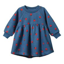Load image into Gallery viewer, Nature Baby Ines Dress - Raspberry Blue