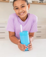 Load image into Gallery viewer, MontiiCo Fusion Smoothie Cup with Silicone Straw 350ml - Calypso