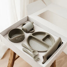 Load image into Gallery viewer, Bo & Ko Essentials Feeding Gift Set 6pc - Khaki