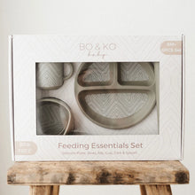 Load image into Gallery viewer, Bo & Ko Essentials Feeding Gift Set 6pc - Khaki