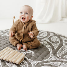 Load image into Gallery viewer, BO & KO Baby Māori Inspired Playmat - Olive