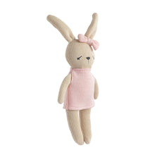 Load image into Gallery viewer, Living Textiles Knitted Animal Soft Toy - Bella the Bunny