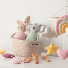 Load image into Gallery viewer, Living Textiles Knitted Animal Soft Toy - Bella the Bunny