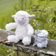 Load image into Gallery viewer, The Little Linen Company Plush Toy & Washers - Farmyard Lamb