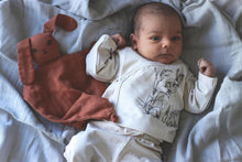 Load image into Gallery viewer, Burrow & Be Muslin Bunny Comforter - Clay