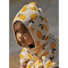 Load image into Gallery viewer, Nature Baby Organic Cotton Terry Poncho Towel - Lemon