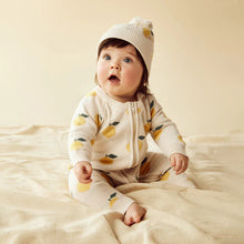 Load image into Gallery viewer, Wilson & Frenchy Lemony Organic Knitted Hat 0-3mths
