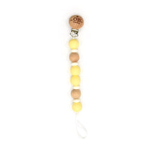 Load image into Gallery viewer, O.B Designs Beechwood & Silicone Dummy Chain - LEMON