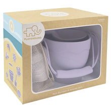 Load image into Gallery viewer, Playground Silicone 8pc Bucket & Spade Set - Lilac