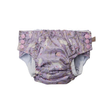 Load image into Gallery viewer, Nestling Swim Nappy - Lilac Bunnies