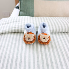 Load image into Gallery viewer, SnuggUps Non-Slip Slippers For Toddlers - Lion