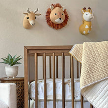 Load image into Gallery viewer, Crane Baby Plush Head Wall Decor - Kendi - Lion