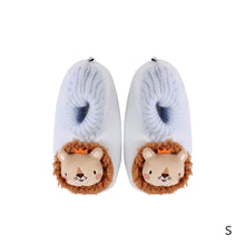 Load image into Gallery viewer, SnuggUps Non-Slip Slippers For Toddlers - Lion
