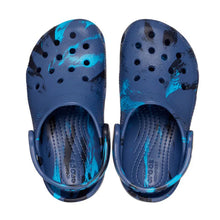 Load image into Gallery viewer, Crocs Classic Marbled Clogs - Toddler - Navy/Multi