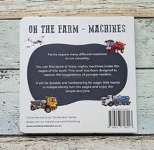 Load image into Gallery viewer, On The Farm Machines Board Book
