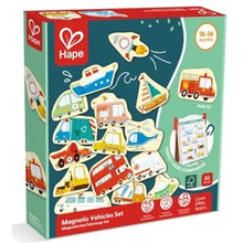 Load image into Gallery viewer, Hape Magnetic Vehicles Set