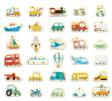 Load image into Gallery viewer, Hape Magnetic Vehicles Set