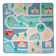 Load image into Gallery viewer, Zazi Messy Mat - Tiny Town - Large 150cm x 150cm