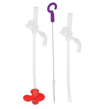 Load image into Gallery viewer, b.box Replacement Sippy Cup Straws + Cleaner (Mickey Design)
