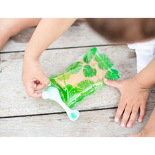 Load image into Gallery viewer, Cherub Baby Reusable Food Pouches 10pk - Toucan & Rainforest